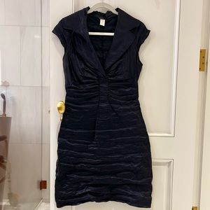SEARLE VINTAGE CRINKLE POLY DRESS